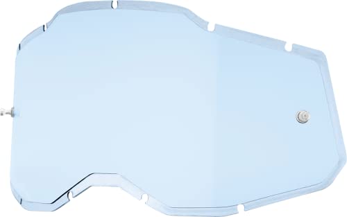 Máscaras 100% RC2 AC2 ST2 Plus avec lentille bleue injectée pour optimiser votre visibilité