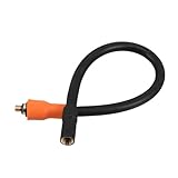 SOPOTUTU Motorrad Fahrrad Auto Reifenfüllschlauch mit M6-Gewindeanschluss und Wärmemanschette...