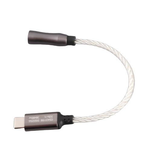 Cable DAC Tipo C a Jack para escuchar música en el PC con auriculares tradicionales 3