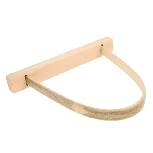 Cabilock Silk Reeling Machine Accessory Wooden Frame for Silkworm Balls Diy Craft Educational Teaching Tool