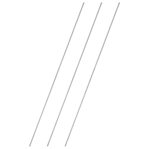 uxcell 3 tXbhbh M3 x 0.5mm sb` 304 XeXX`[ EpXbh X^bh 350mm/4 ˂_ AJ[ {g nK[ Nv U{g