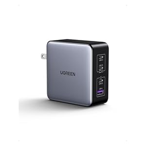 UGREEN 160W USB C Charger Nexode X, PD 3.1 4-Port Fast Charging Block 140W GaN Foldable Wall Charger for MacBook Pro/Air, Dell XPS, iPhone 15 Pro/14, iPad Pro, Galaxy S24/S23, Pixel 8, Steam Deck