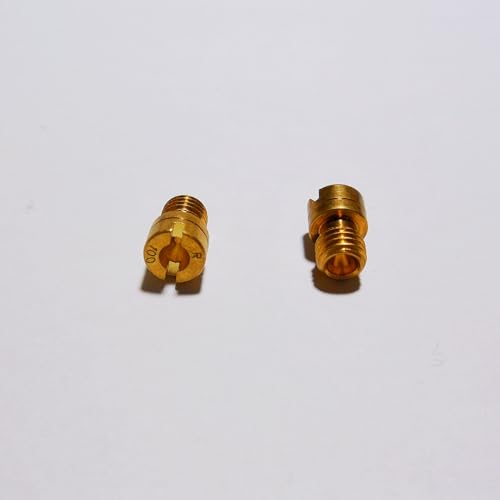 (10 pcs/pack) for Yamaha/Suzuki Mikuni carburetor N102/221 Small Round Main Jet/Starter jet/Pilot jet for LT-Z400/DR-Z400/SV650/YFM660/YXR660 etc. (60-62.5-65-67.5-70-72.5-75-77.5-80-82.5)