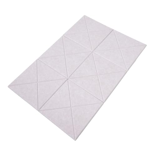 VICASKY 6pcs Paneles de Pared Material de Aislamiento Acústico Paneles Absorbentes de Sonido Auto-adhesivos Bloques de Aislamiento miniatura 1