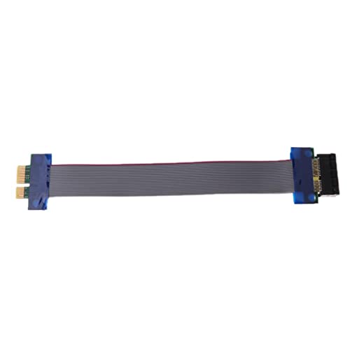 Image of Loom Tree PCI-E 1X Riser Card Extender Cable Ribbon Flexible Cables Adapter Cord| Computer Cables & Connectors | Drive Cables & Adapters