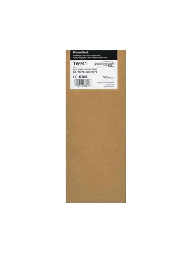 Epson C13T694100 cartouche d'encre noir 700ml contre les bavures