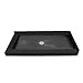 Tile Redi 3460CDL-PVC 34" D x 60" W Double Threshold Shower Pan with Center PVC Drain