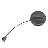 DAZZLEEX Tankdeckel für Mazda CX-3 CX-5 CX-9 2013-2019 Kompatibel mit KD35-42-250A OEM Ersatz Schwarz ABS Kraftstoffeinfülldeckel