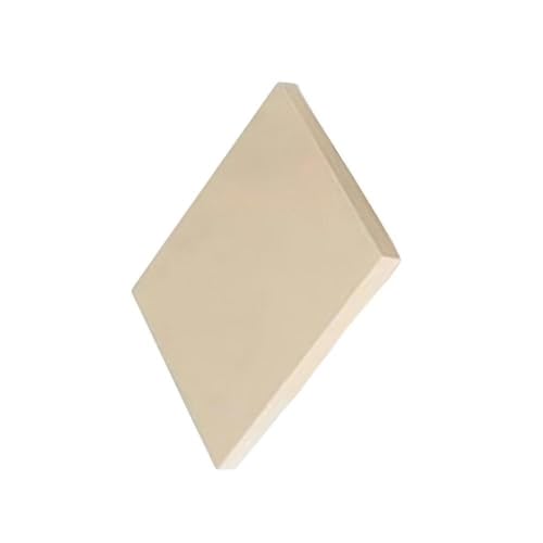 Placa cuadrada de PEEK natural de 10mmX200mmX200mm lámina plana para uso industrial