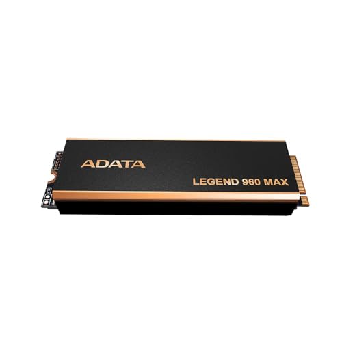 Image of Adata SSD 4TB PCIe Gen4x4 M.2 2280 Legend 960 MAX Series ALEG-960M-4TCS-EC