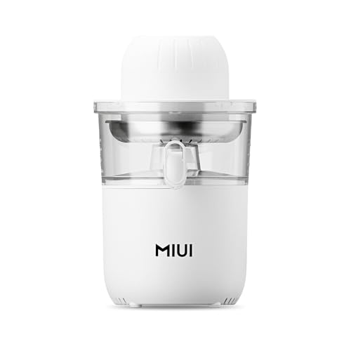 MIUI Electric Citrus Juicer Orange Lemon Fruit Squeezer Grapefruits Machine Extractor BPA-Free, Large Volume, Limes,Stainless Steel, Easy to Clean With New Ultra-850W Powerful Motor Dishwasher-safe