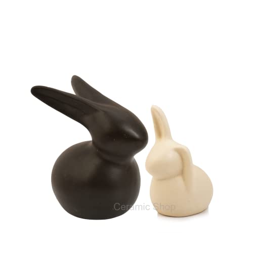 Image of Ceramic Shop asraunaut (Black Rabbit - 1)