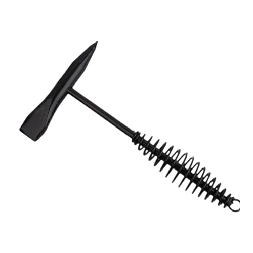 kowaku Marteau à Piqueter la Soudure Doté d'Une Poignée à Ressort Robuste et d'Une Tête en Acier Trempé Accessoire Pratique pour l'Élimination Efficace Du, 500g 28x15.5cm