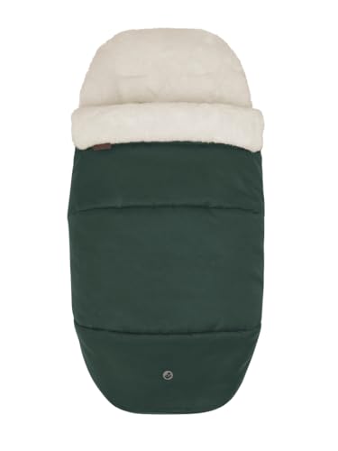 Maxi-Cosi Saco para cochecito Maxi-Cosi 2 en 1, cálido forro polar, apto desde el nacimiento, Twillic Green