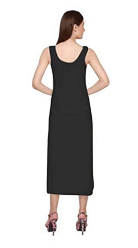 Vibha Women's Hosiery Cotton Full Length Camisole, Long Inner Wear Petticoat-Nighty Slip-Kurti Suit Pack of 2 Pc