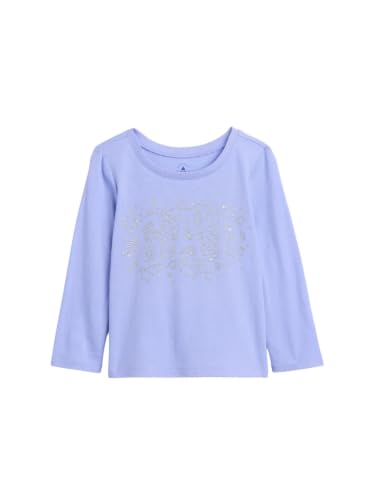 Image of Gap Baby Girls' Long Sleeve Logo Tee T-Shirt