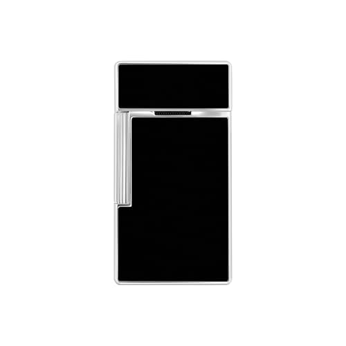 Encendedor S.T. Dupont Biggy Black Lacquer & Chrome miniatura 3