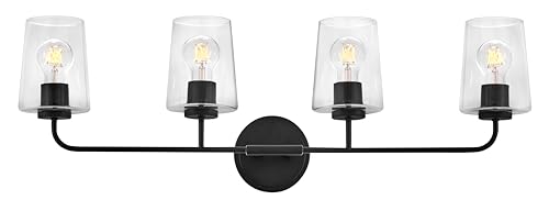 Lark Kline Large Four Light Bath Vanity - Chic Modern