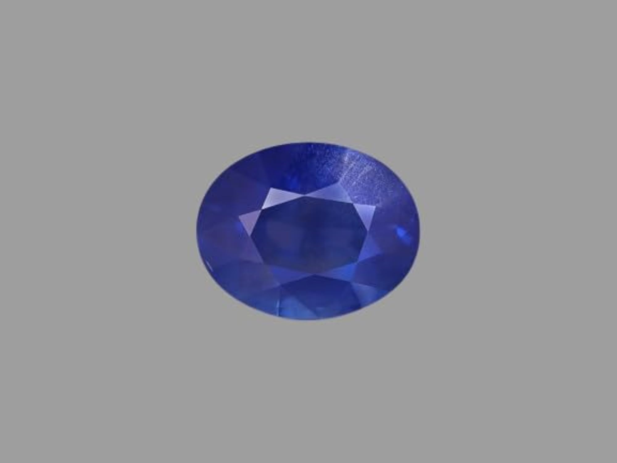 Natural Blue Sapphire Gemstone, Certified 9.25 Ratti