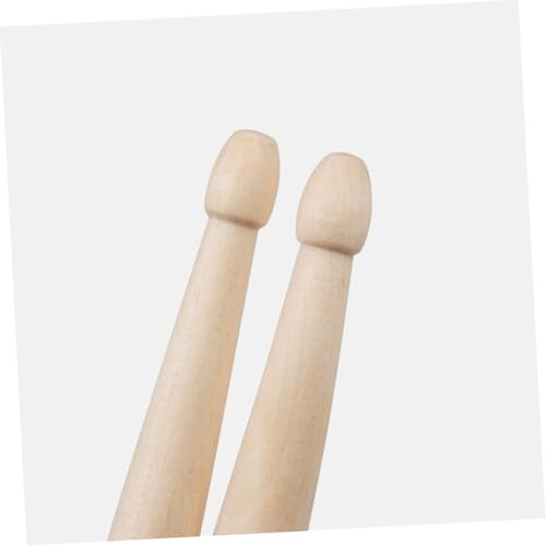 Baquetas para batería Vaguelly de madera de arce, color rojo, antideslizantes, para baterías electrónicas y acústicas, ideal para principiantes y expertos miniatura 5