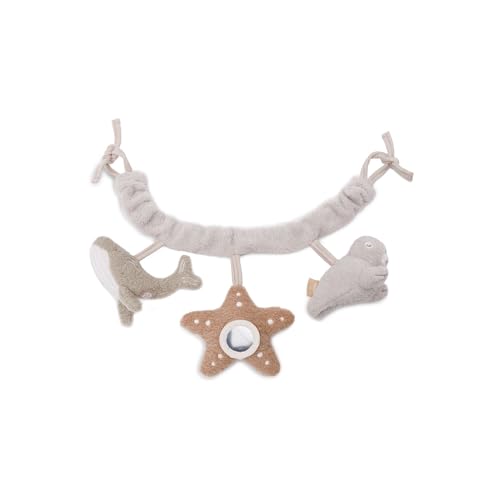 Jollein Kinderwagenkette Deepsea - Meerestiere - Kinderwagen Spielzeug -...