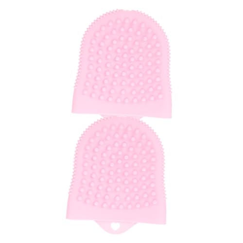 Healeved Gentle Face Exfoliator Brush Silicone Cleansing Brush for Blackheads Dead Skin