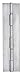 Continuous Hinge, 3 ft. L, 1-1/16 in. W