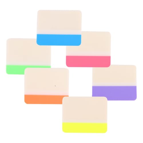 ledmomo �ʐF�X�e�B�b�L�[�^�u 4���Z�b�g �C���f�b�N�X�X�e�b�J�[ �S�����x�� �m�[�g��蒠�p �w���̊w�K�Ɨ\��Ǘ��ɓK�����t�