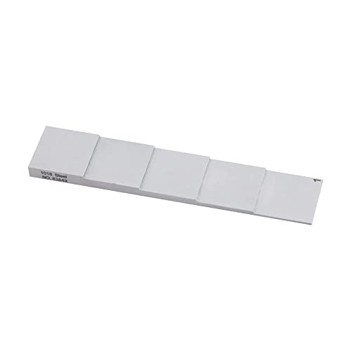 Bloque de calibración de 5 pasos para medidor de espesor ultrasónico, acero 1018, espesores 1mm a 5mm miniatura 1