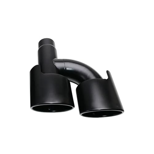 Canule d'échappement double noir mat 57mm pour look sportif Classe C