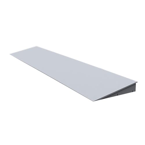 WRYSQBHJYB Threshold Ramp, Wheelchair Ramps for Home Steps, Curb Ramp for Transition Doorways Curbs Garages, Portable Ramp for Wheelchairs, Trolleys, Bicycles(Gray,5cm/1.9in)