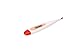 scala Digitales Fieberthermometer SC 17 rot wasserdicht mit Fieberalarm, 1er Pack