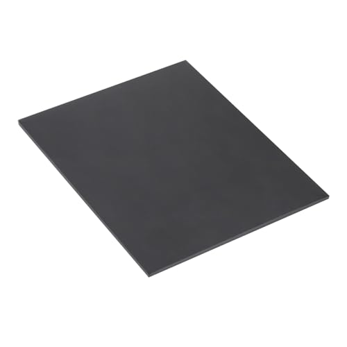 Image of Expanded PVC Plastic Sheet 7 /64 inch Thick, 8.5 inchx11 inch Lightweight Rigid Foam Sheet, [for Crafts Signage Displays Digital Screen Printing] - Black / 1 Pcs