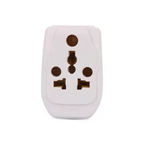 3 Pin 6A to 16A SMYLE Hugo 3 Way Power Plug Adapter (White) (1) (B0BY8H626S) Amazon Price History, Amazon Price Tracker