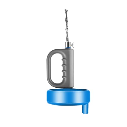 Professional Drain Auger, Drain Auger Clog Remover Plumbing Snake Spring Pipe Clog Remover for Bathroom Sink Kitchen Shower, Flexible and Long Lasting Use