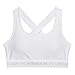 Produktbild Under Armour Damen Fitness Sport BH Crossback Mid Bra, Farbe:Weiß, Artikel:-100 White, Wäschegröße:M