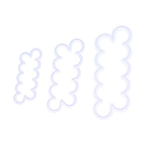 Set de 3 Corta Flores para Decorar Pasteles Fydun miniatura 4