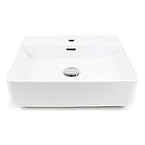 Lavabo para colocar sobre encimera, ideal para cuartos de baño o aseos