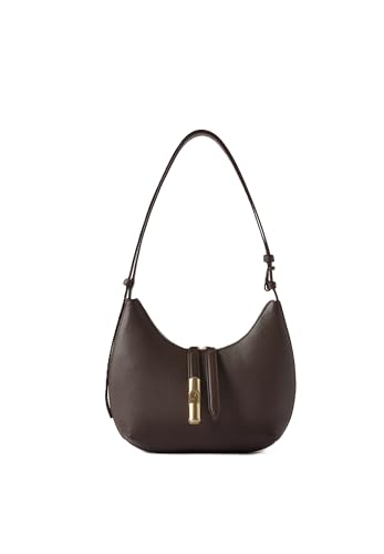 Sac à épaule Goccia Furla cuir marron pour vos journées de travail