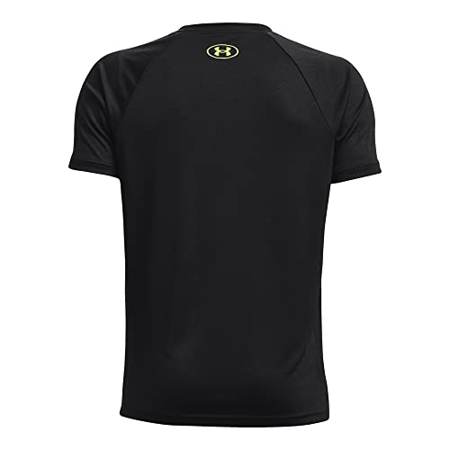 Image of Under Armour Boys' Tech Hybrid Printed Fill Short-Sleeve T-Shirt