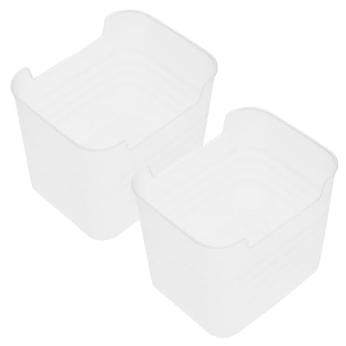 JECOMPRIS 2個透明素材耐久性冷蔵庫サイドドア収納ボックス 冷蔵庫内食材整理スペース節約オーガナイザー フルーツ野菜食品保管対応