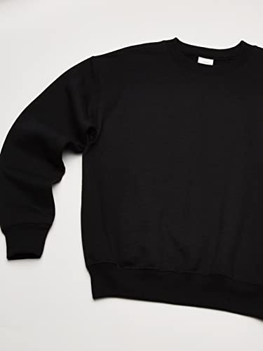 Hanes Boys' EcoSmart Sweatshirt, Cotton Crewneck Pullover, Kids' Fleece Sweatshirt