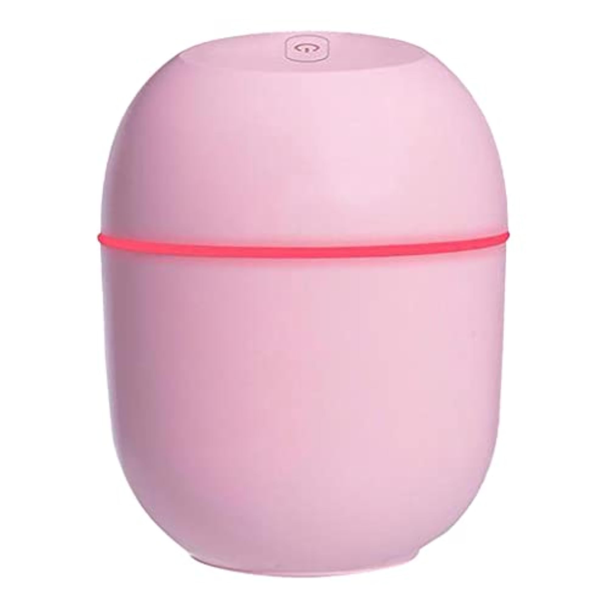 Mini Ultrasonic Humidifier 220ml Small Aroma Diffuser LED Light