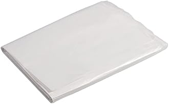 Polythene Plastic Chair Covers - Dining Chair Cover - Protective Dust Sheet for Dining Chairs - Chair Protectors for Storage, Moving and Decorating