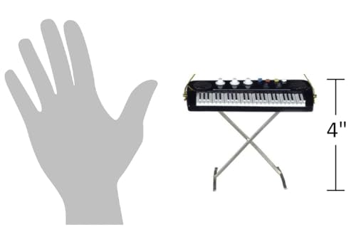 Teclado musical de 4" para el árbol de Navidad: dale un toque musical a tu hogar 3