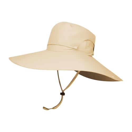 Chapeau de soleil homme imperméable large bord pour équipement extérieur de pêche