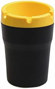 Ashtrays Car Portable Ashtray Cigarette Cup Car Butt Bucket Smoke Ash Tray Holder Case for Car Home Accessories Candy Color Cigarette Ashtray (Color : E)