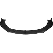 FREEMOTOR802 Front Bumper Lip Splitter Fits 2011-2021 Volkswagen Jetta, Matte Black PP Air Dam Chin Spoiler Front Lower Guard Protector Body Kit 3PCS