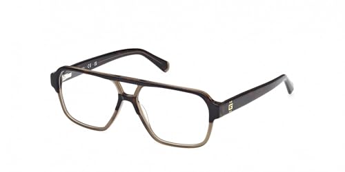 Gafas de óptica Guess GU50093 havana con acabado premium y ajuste exacto