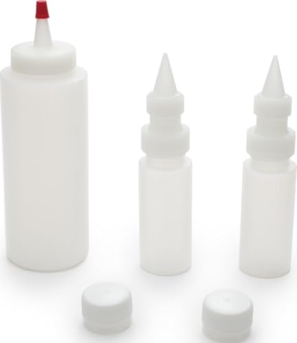 Fox Run Icing Squeeze Bottles – Set of 3